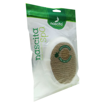 Sisal Duş Süngeri Kahverengi 10X14 - 3