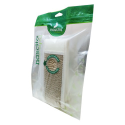 Sisal Lif Sırt Kesesi Kahverengi 8X20 (1)