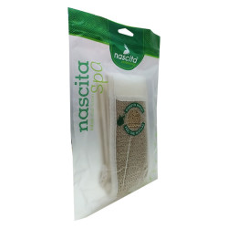 Sisal Lif Sırt Kesesi Kahverengi 8X20 - 3