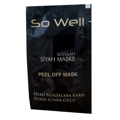 Soyulabilir Siyah Maske 10 ML - 1
