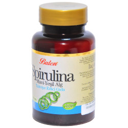 Spirulina Mavi-Yeşil Alg 80 Kapsül - 3