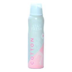 Stay Fresh Cotton Deodorant For Women 150 ML