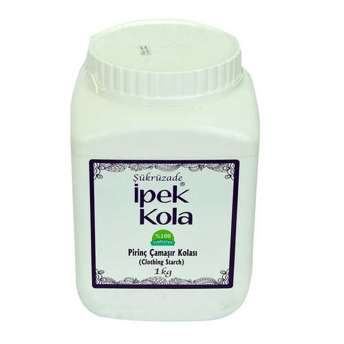 İpek Kola Yüzde 100 Naturel Pirinç Çamaşır Kolası 1000 Gr Pet Şişe - 1
