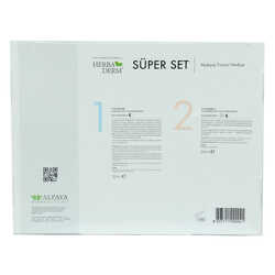 Süper Set Superserum Aha-Peeling 30 ML + Saf Vitamin C 30 ML + Hediye Makyaj Fırçası (1)