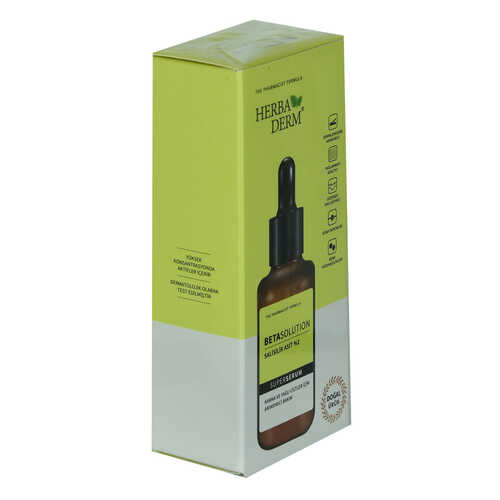 Superserum Betasolution Karma ve Yağlı Cilt Arındırıcı Doğal Yüz Serumu 30 ML - 3