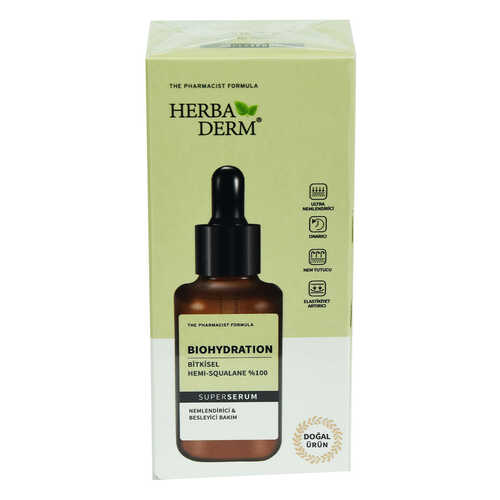 Superserum BioHydration Bitkisel Hemi-Squala Nemlendirici Doğal Yüz Serumu 30 ML - 1