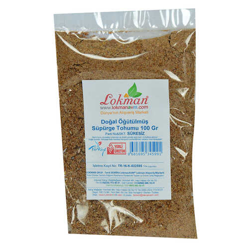 Süpürge Tohumu Doğal Öğütülmüş 100 Gr Paket - 2
