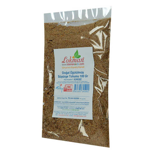 Süpürge Tohumu Doğal Öğütülmüş 100 Gr Paket - 3