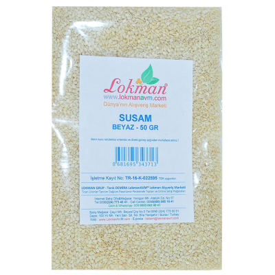 Susam Beyaz 50 Gr Paket - 2