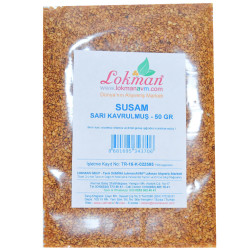 Susam Kavrulmuş Simitlik Sarı 50 Gr Paket (1)