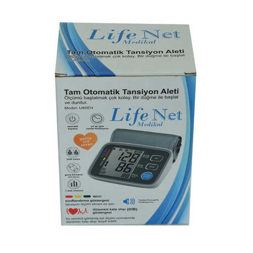 Tansiyon Aleti Tam Otomatik Türkçe Konuşan Kol Tipi U80EH - 1