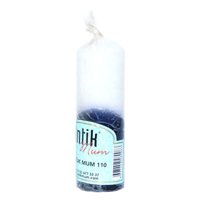 Taraftar Kütük Mum Siyah Beyaz 3.5x10cm Tkrb.60-85 Gr - 2