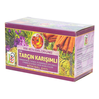 Tarçın Karışımlı Bitkisel Çay 20 Süzen Poşet - 2