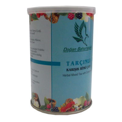 Tarçınlı Karışık Bitkisel Çay 100 Gr Teneke Kutu - 3
