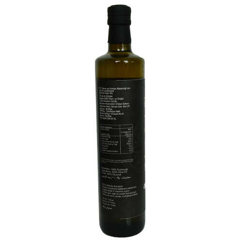 Tarihi Organik Soğuk Pres Saf Zeytinyağı Cam Şişe 750 ML - 2
