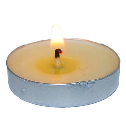 Tea Lights Beyaz Mum 5 li 1 Paket - 3
