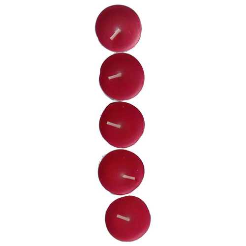 Tea Lights Kırmızı Mum 5 li 1 Paket - 3