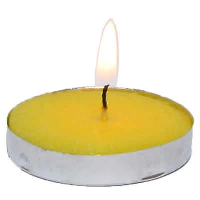 Tea Lights Sarı Mum 5 li 1 Paket - 1