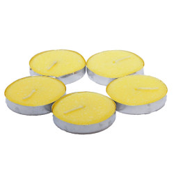 Tea Lights Sarı Mum 5 li 1 Paket - 3
