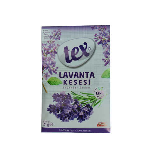 Dolap Çekmece Banyo Oda Kokusu Lavanta Kesesi Askılı 21 Gr 1 Paket - 1