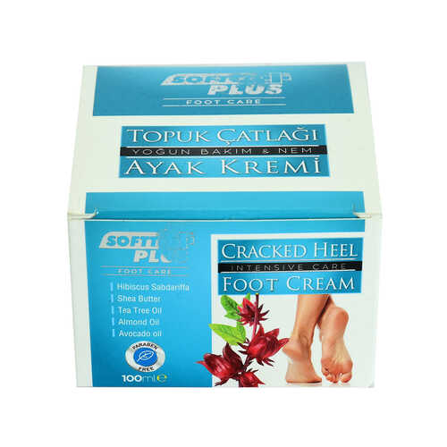 Topuk Çatlağı Ayak Kremi Yoğun Bakım ve Nemlendirici Bitkisel Karışım 100 ML - 1