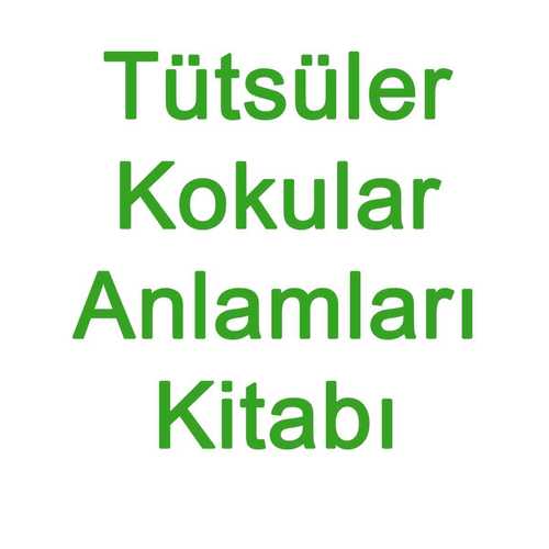 Tütsüler Kokular ve Anlamları - Tarık Demira - 2020 - 1