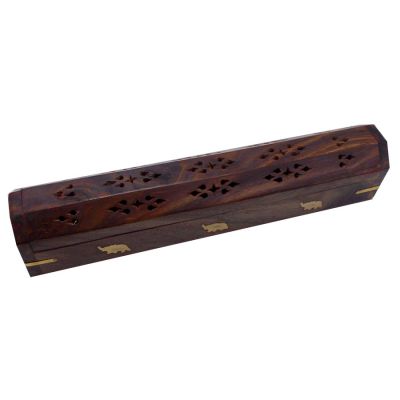 Tütsülük - Ahşap Tabut Kutu 30Cm (Büyük Boy) - 2