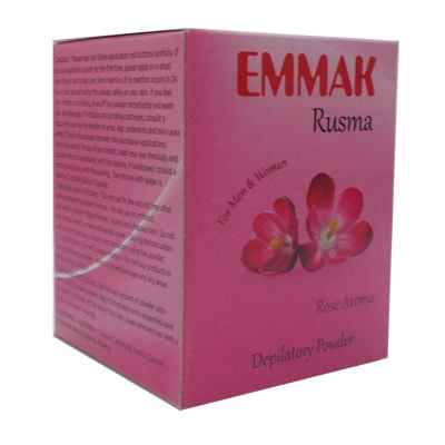 Tüy Dökücü Toz Gül Aromalı Hamam Otu Bay Bayan Rusma 80 Gr X 2Adet - 4