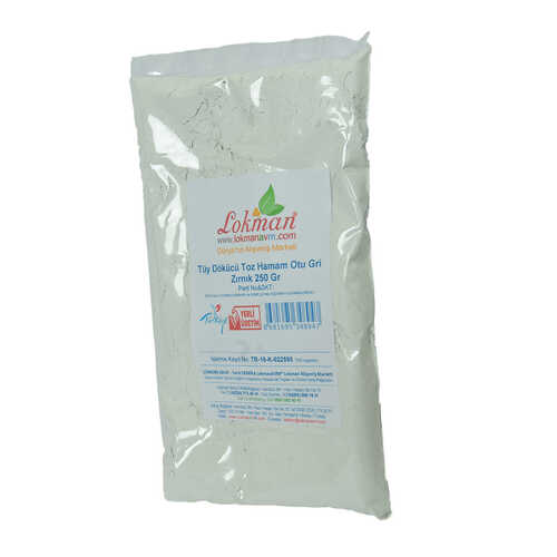 Tüy Dökücü Toz Hamam Otu Gri Zırnık Bay Bayan 250 Gr Paket - 1