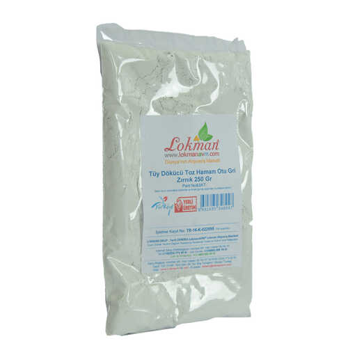 Tüy Dökücü Toz Hamam Otu Gri Zırnık Bay Bayan 250 Gr Paket - 3