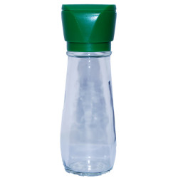 Tuz Karabiber Değirmeni Yeşil + Himalaya Çakıl Tuz Beyaz 250 Gr (1)