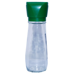 Tuz Karabiber Değirmeni Yeşil + Himalaya Çakıl Tuz Pembe 250 Gr (1)