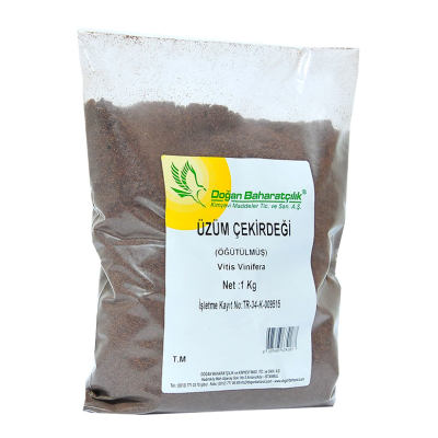 Üzüm Çekirdeği Öğütülmüş Doğal 1000 Gr Paket - 3