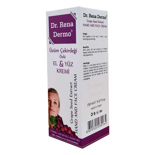 Üzüm Çekirdeği Özlü El ve Yüz Kremi 150 ML - 4