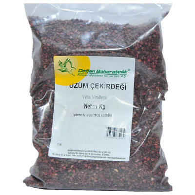 Üzüm Çekirdeği Tane Doğal 1000 Gr Paket - 1