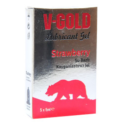 Kayganlaştırıcı Jel Strawberry 5 ML X 5Li - 4