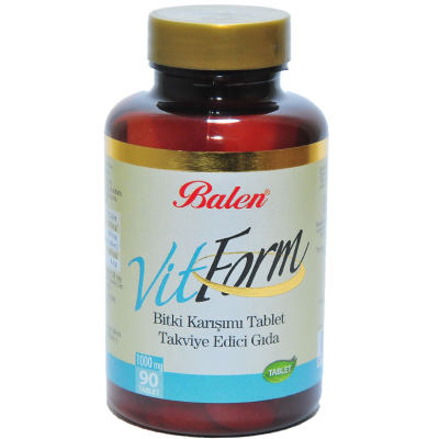 VitForm Bitki Karışımı 90 Tablet - 1