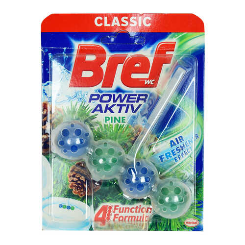 Wc Power Aktiv Çam Kokulu Klozet Temizlik Koku Giderici 4lü Top 4 İşlevli Formül 50 Gr - 1