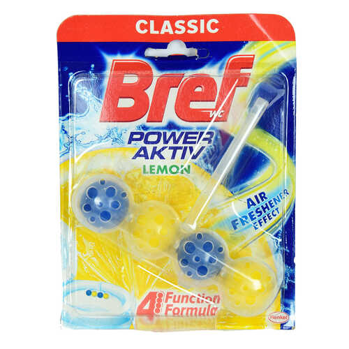Wc Power Aktiv Limon Kokulu Klozet Temizlik Koku Giderici 4lü Top 4 İşlevli Formül 50 Gr - 1