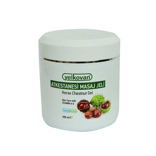 Yelkovan At Kestanesi Jeli A-E Vitaminli Masaj Jeli 500 ML - 1