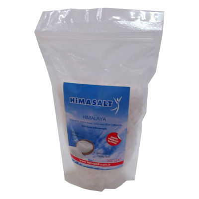 Yemeklik Himalaya Kristal Çakıl Kaya Tuzu Beyaz 500 Gr - 1