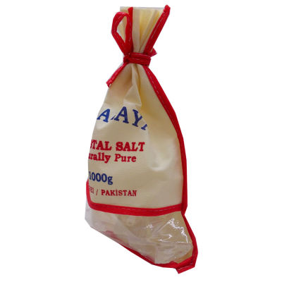 Yemeklik Himalaya Kristal Kaya Tuzu 1000 Gr Bez Çuval - 2