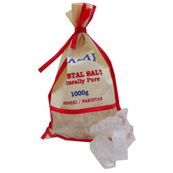 Yemeklik Himalaya Kristal Kaya Tuzu 1000 Gr Bez Çuval - 4