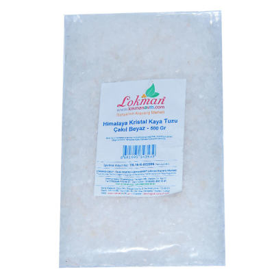 Yemeklik Himalaya Kristal Kaya Tuzu Çakıl Beyaz 500 Gr - 2
