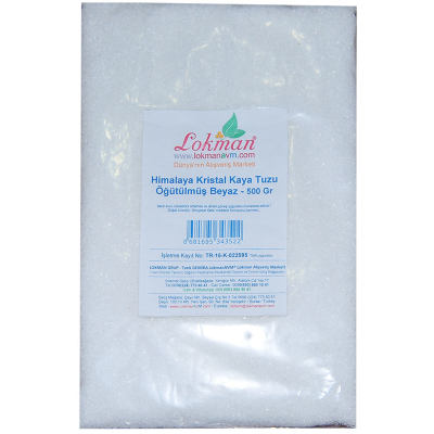 Yemeklik Himalaya Kristal Kaya Tuzu Öğütülmüş Beyaz 500 Gr - 2