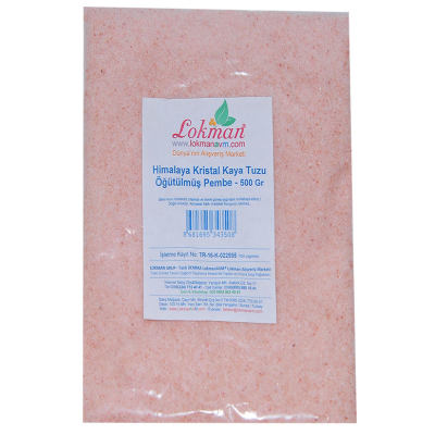 Yemeklik Himalaya Kristal Kaya Tuzu Öğütülmüş Pembe 500 Gr - 2