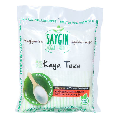 Yemeklik Öğütülmüş Kaya Tuzu Beyaz 500 Gr - 1