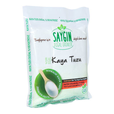 Yemeklik Öğütülmüş Kaya Tuzu Beyaz 500 Gr - 3
