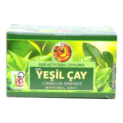 Yeşil Çay Bitki Çayı 20 Süzen Poşet - 1