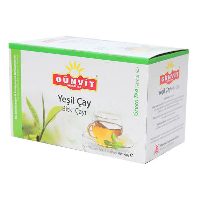 Yeşil Çay Bitki Çayı 20 Süzen Poşet - 2